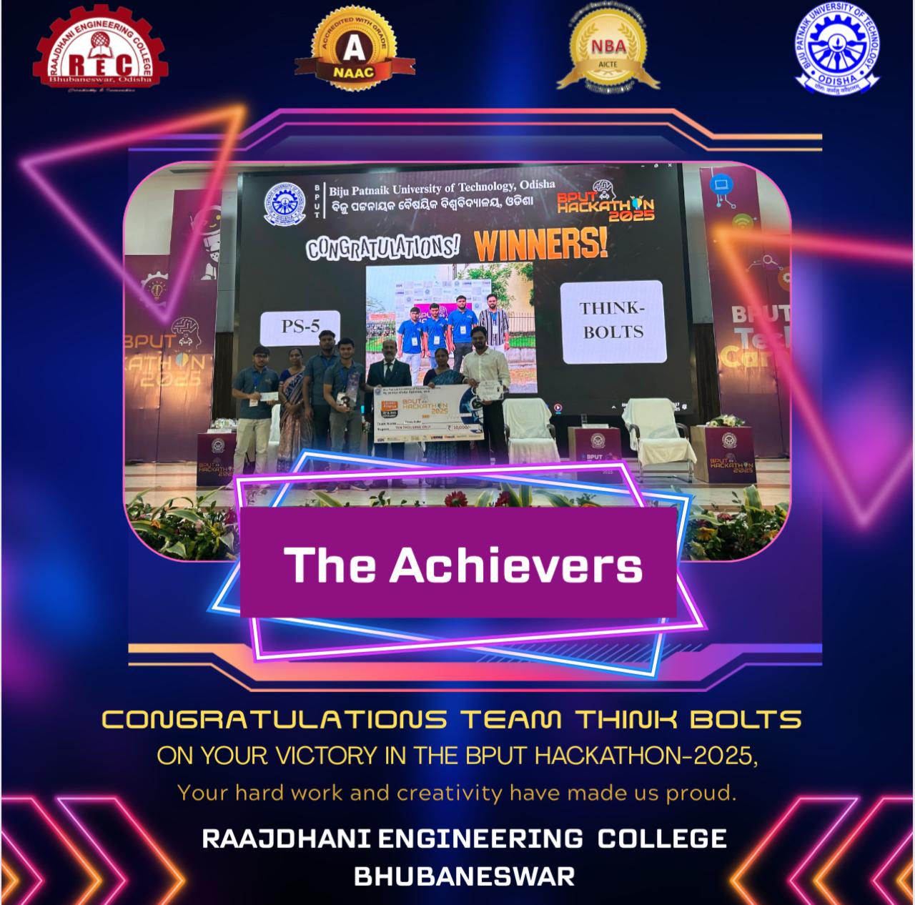 BPUT Winner Poster
